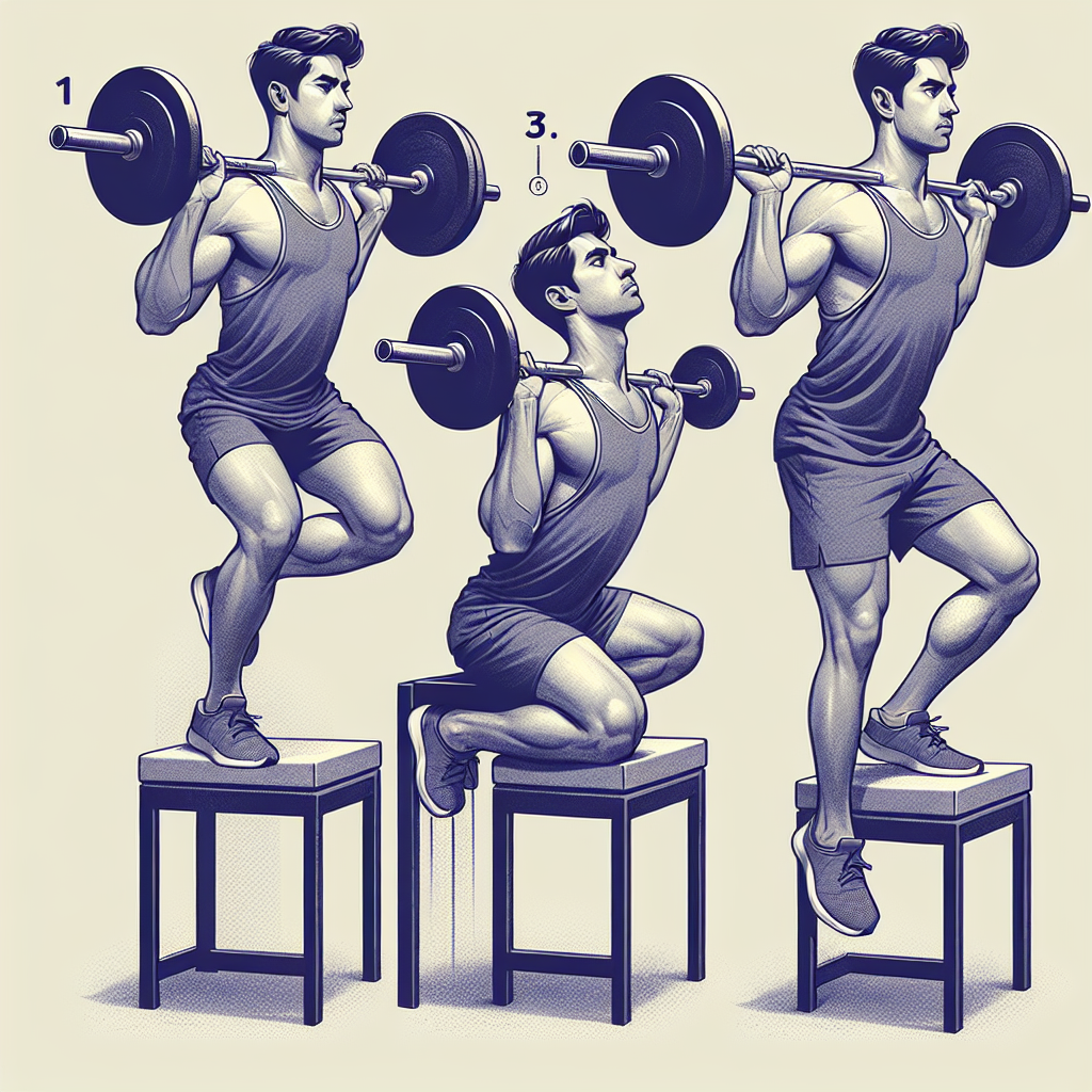 Elevaciones de talones con barra para gemelos: instructivo paso a paso para realizarlo de forma correcta